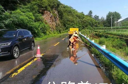 公路養護網 河南林州市公路局開展汛期安全隱患排查,確保干線公路安全度汛
