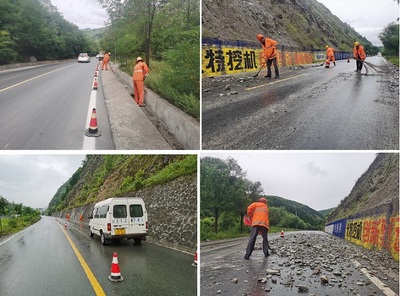 天水:秦州公路段強化汛期公路養(yǎng)護