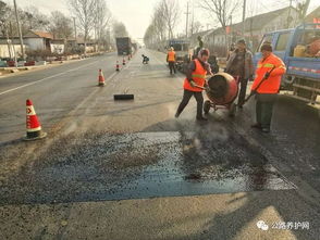 公路養護網 這條路的網裂用這樣低成本方法處治,效果你馬上看下
