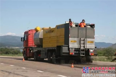 Bauma China 2016高遠圣工“黃金甲”系列產品之全新智能加纖同步碎石封層車即將榮耀登場